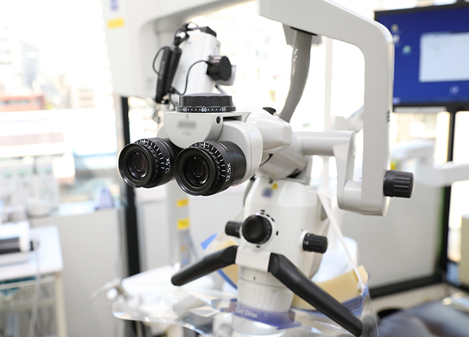 マイクロスコープを用いた治療